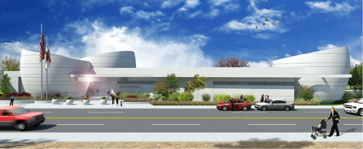 Rendering of Selma Police Department Building